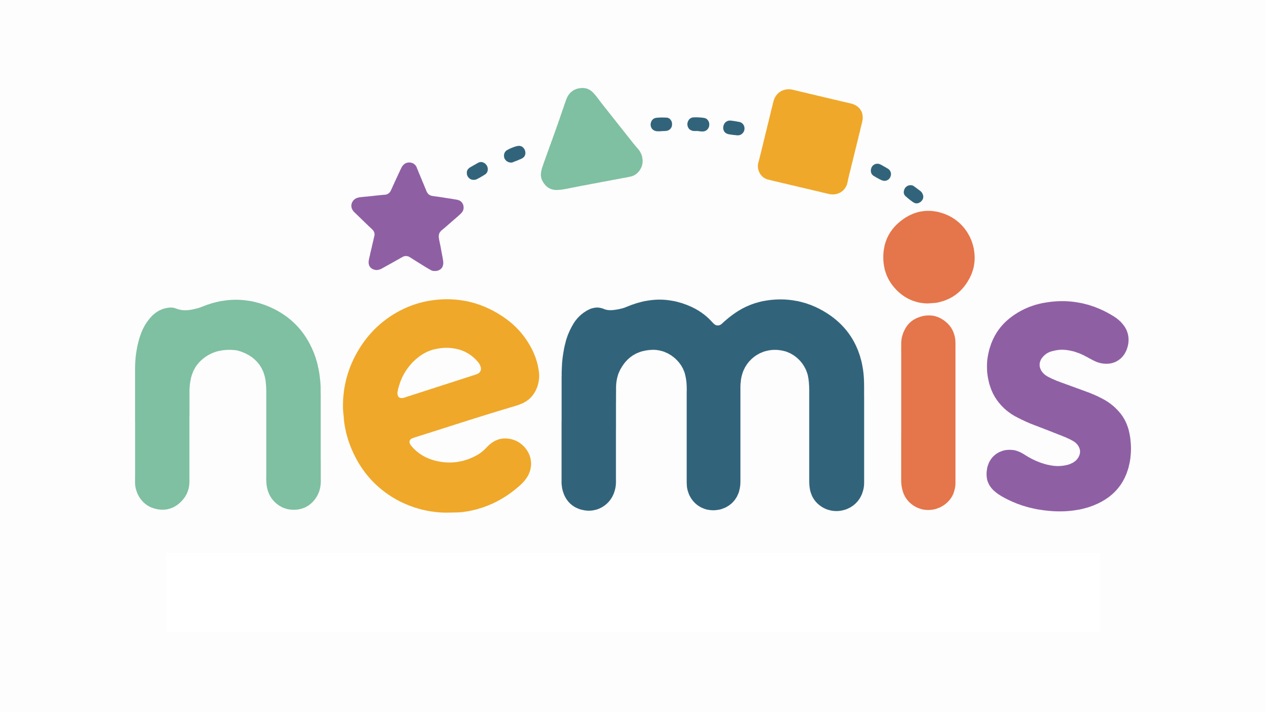 logo nemis pleca blanca sin slogan